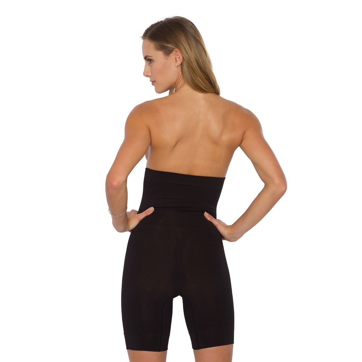 PL - Bermuda Cintura Alta Mujer Plie PL