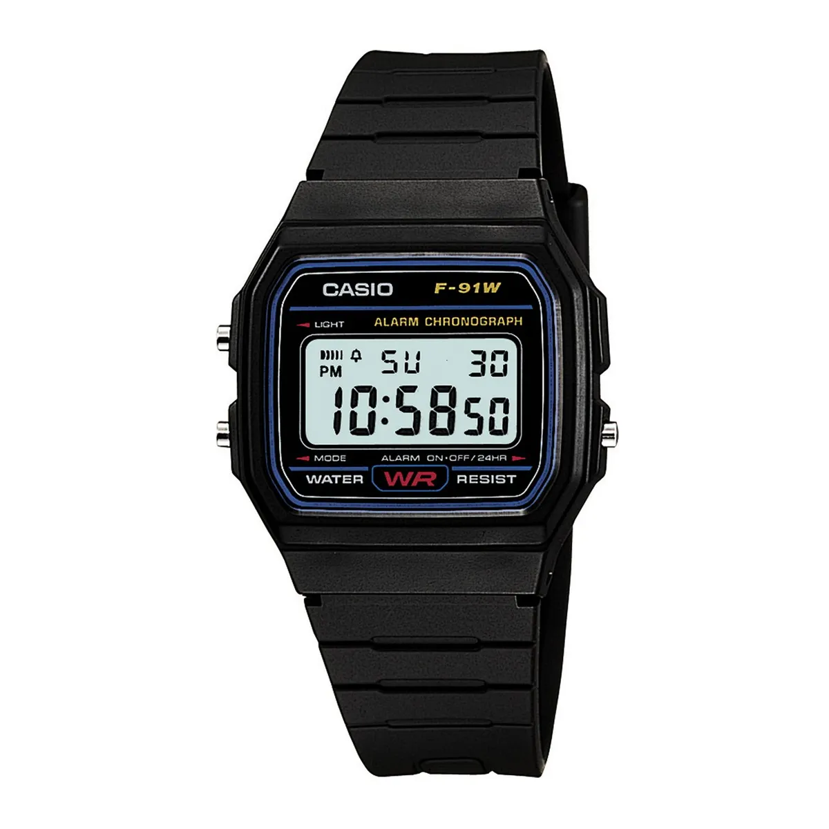 CASIO - Reloj Casio Resina Hombre F-91W-1H