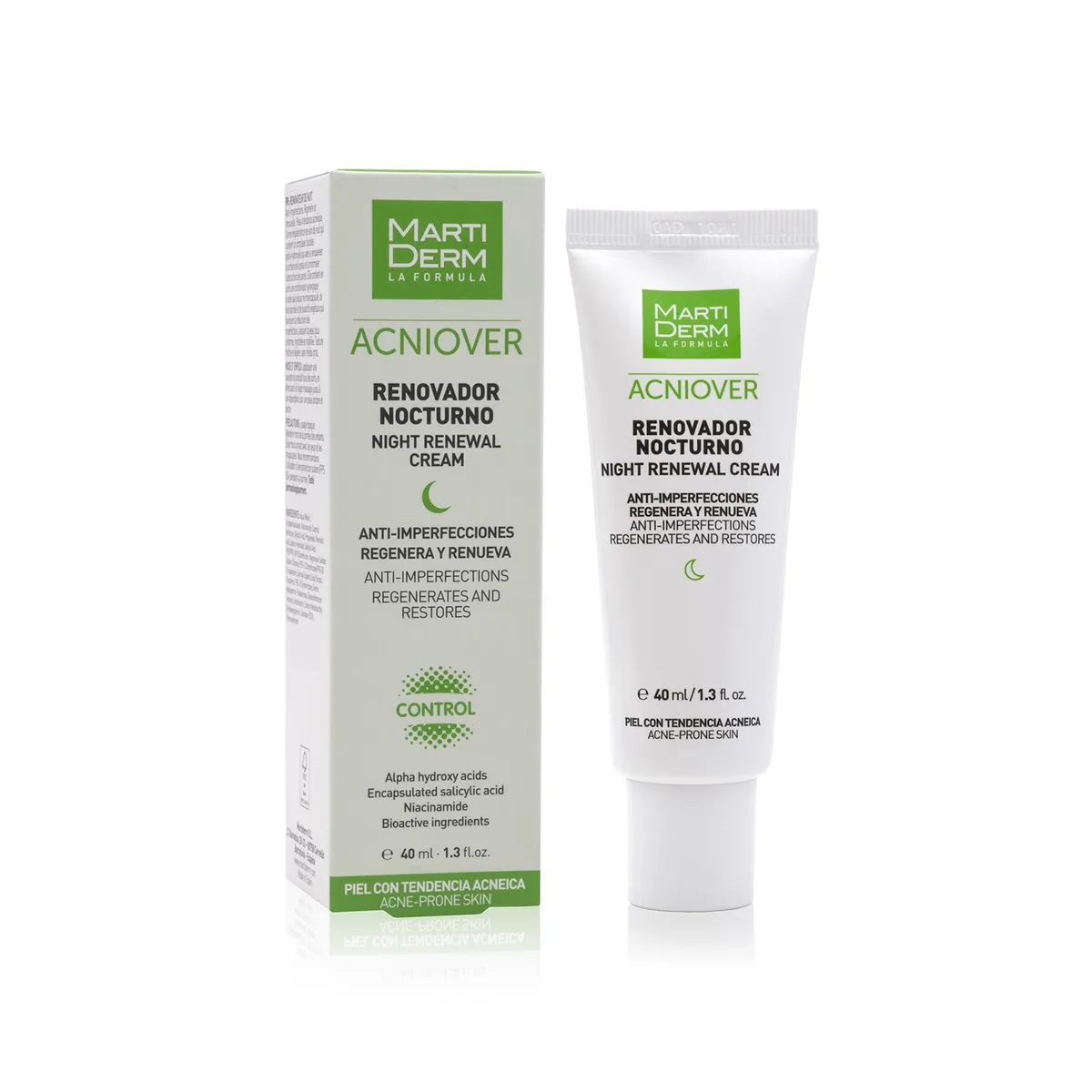 MARTIDERM - Crema Nocturna Acniover 40Ml Md