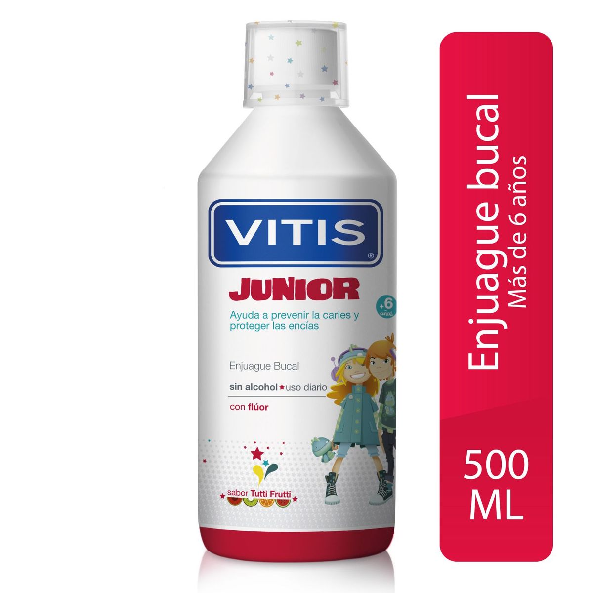 VITIS - VITIS Junior Enjuague Bucal 500 ml