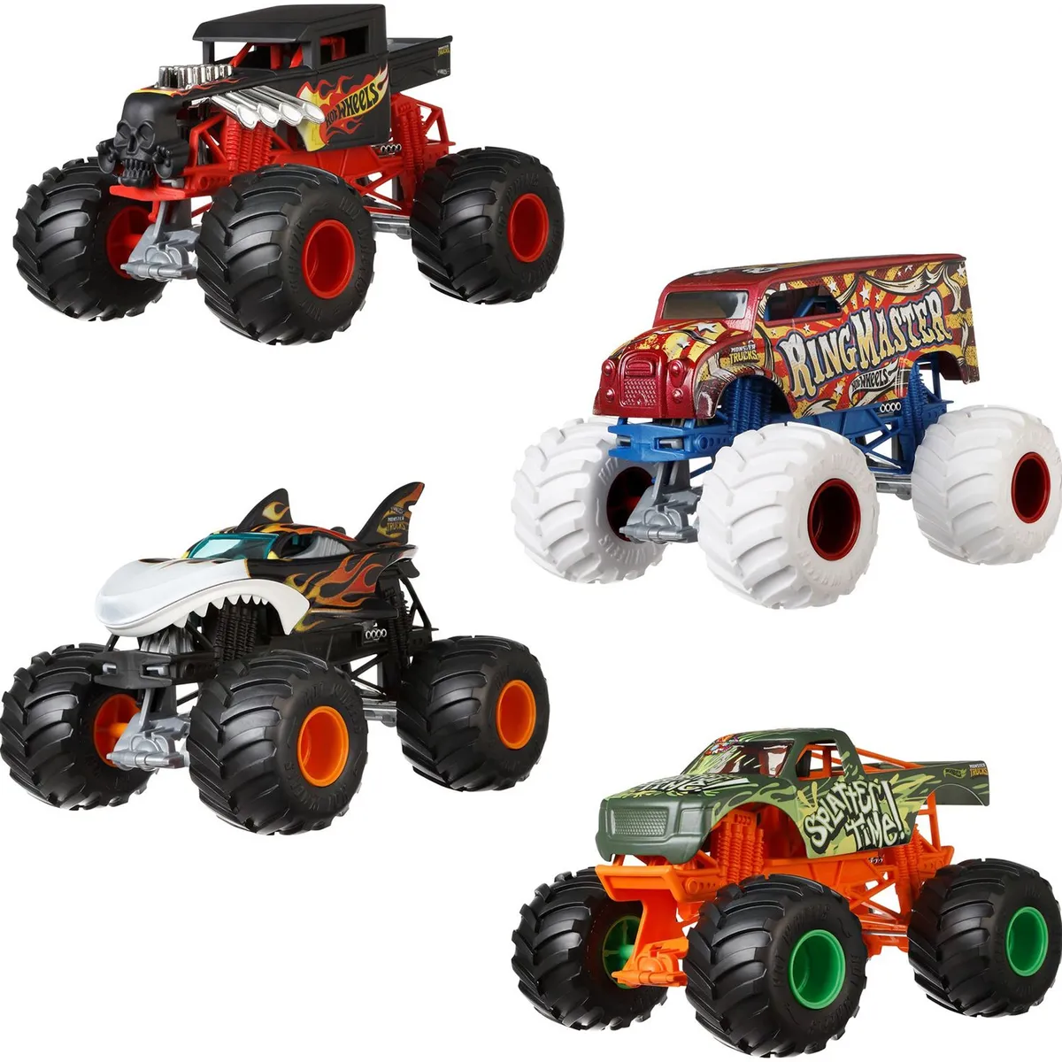 HOT WHEELS - Vehículo Hot Wheels Monster Truck Escala 1:24 Aleatorio