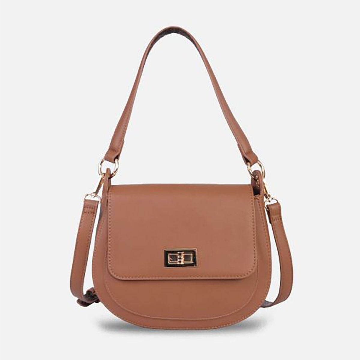 CREPIER - Cartera Flap Mujer Crepier Elia Beige