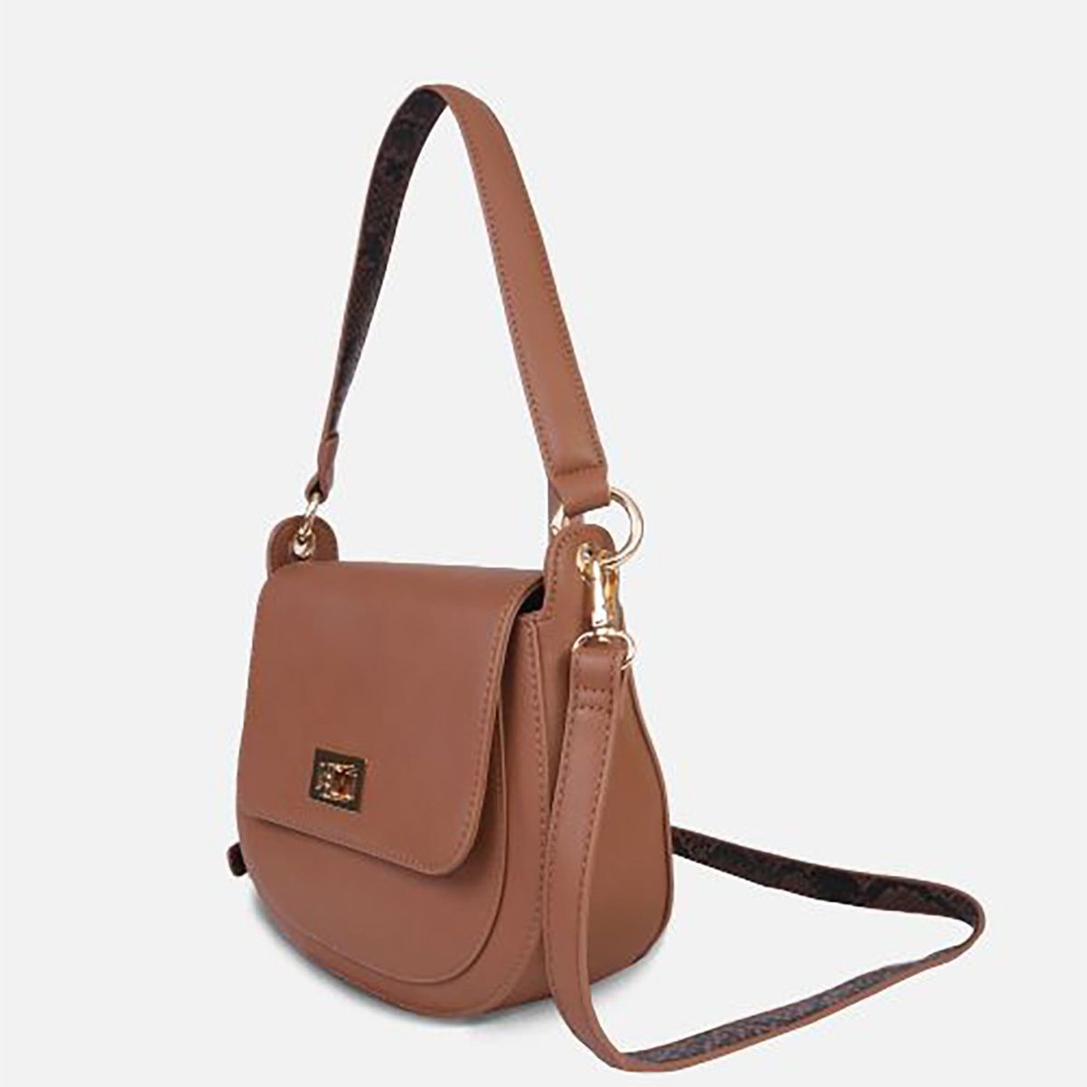 CREPIER - Cartera Flap Mujer Crepier Elia Beige