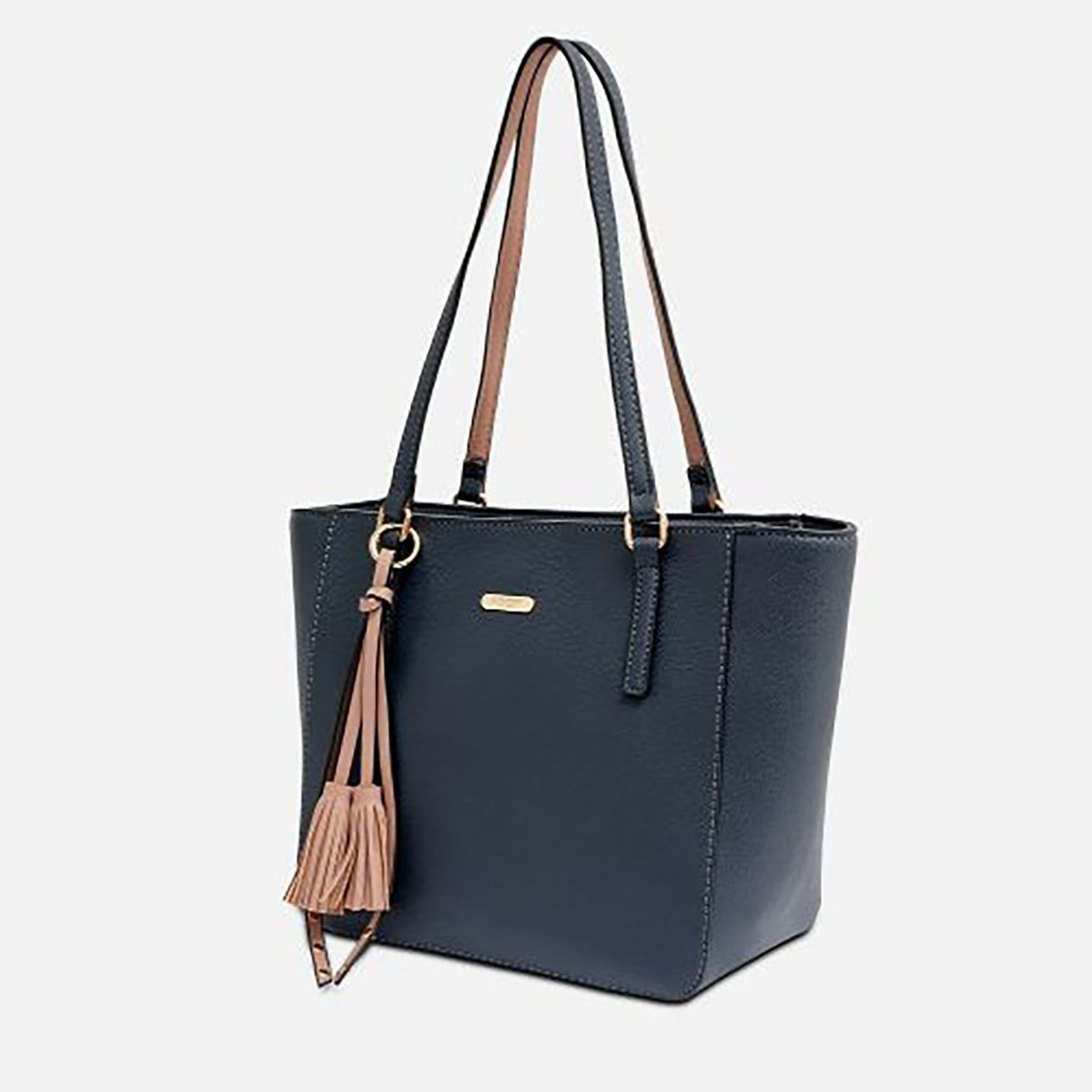 CREPIER - Cartera Satchel Mujer Crepier Asuán  Azul