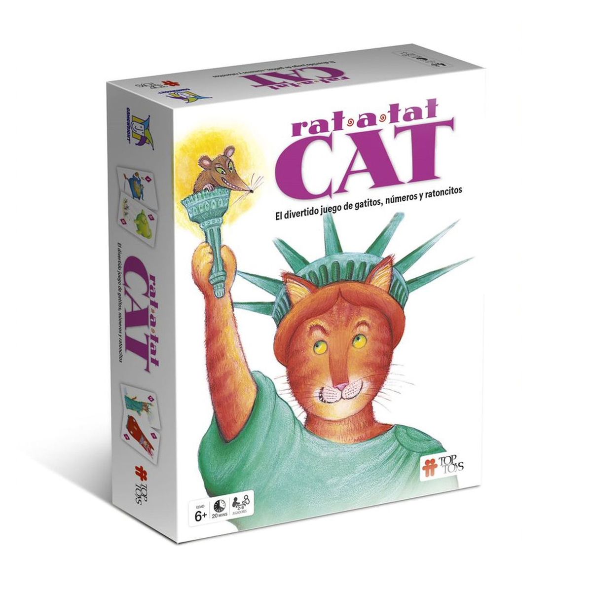 TOP TOYS - Juego de Mesa Rat A Tat Cat