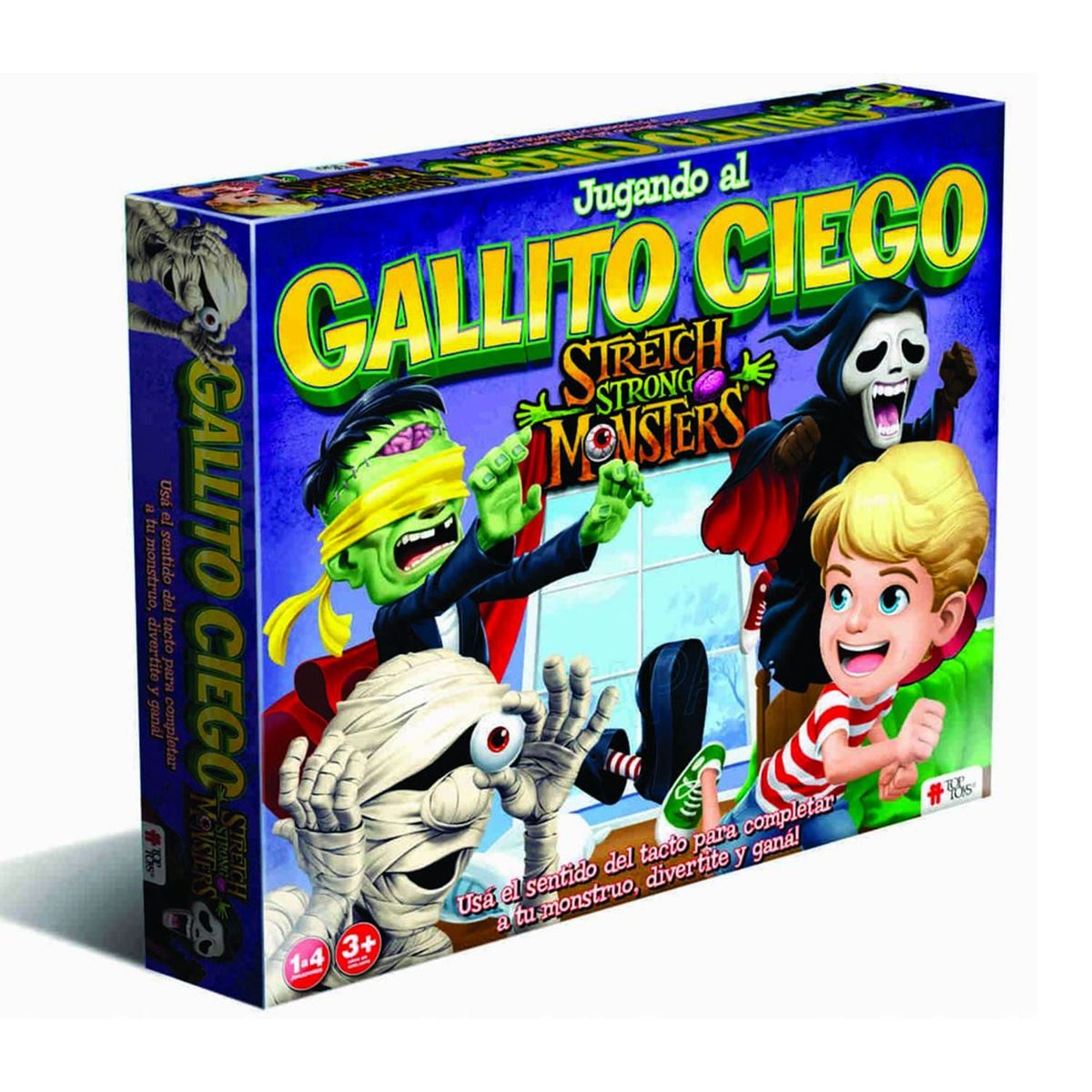 TOP TOYS - Juego de Mesa Gallito Ciego Monster