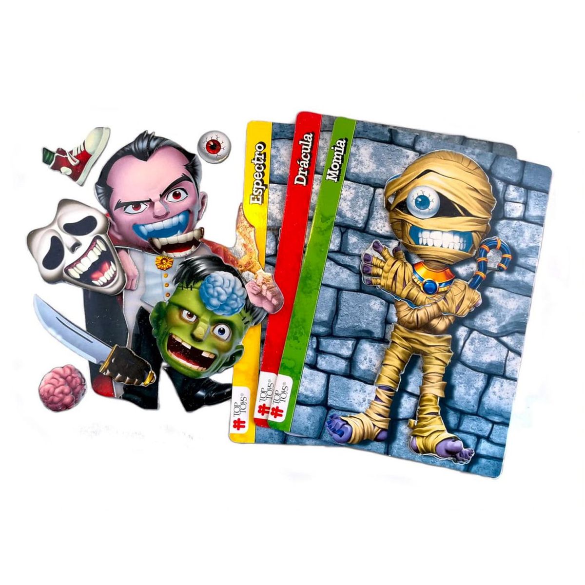 TOP TOYS - Juego de Mesa Gallito Ciego Monster