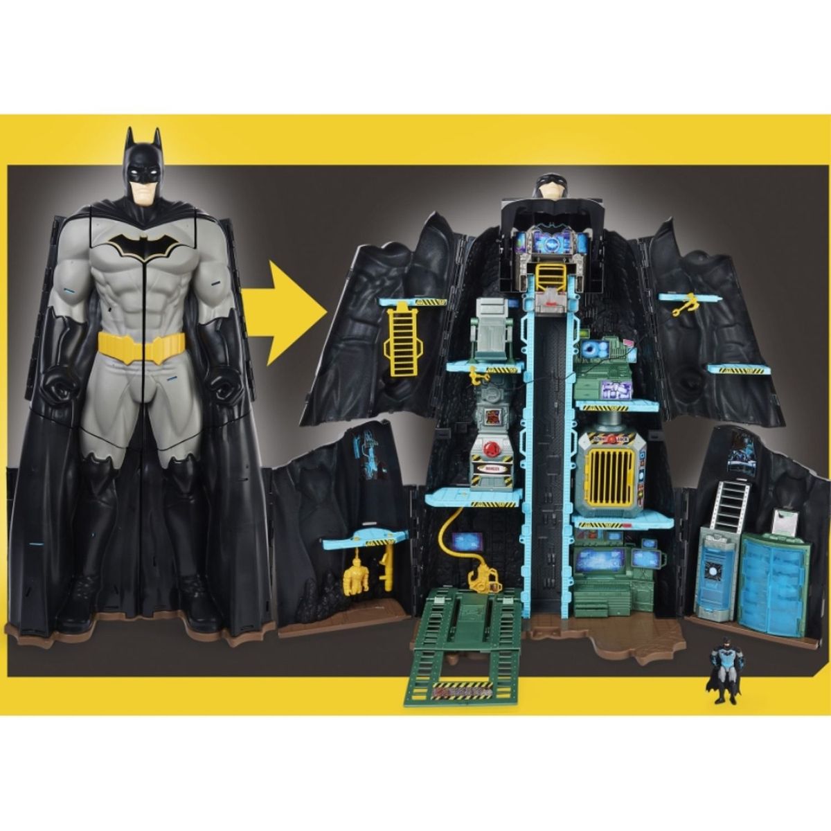 BATMAN - Figura Batman 80cm Transformable Baticueva