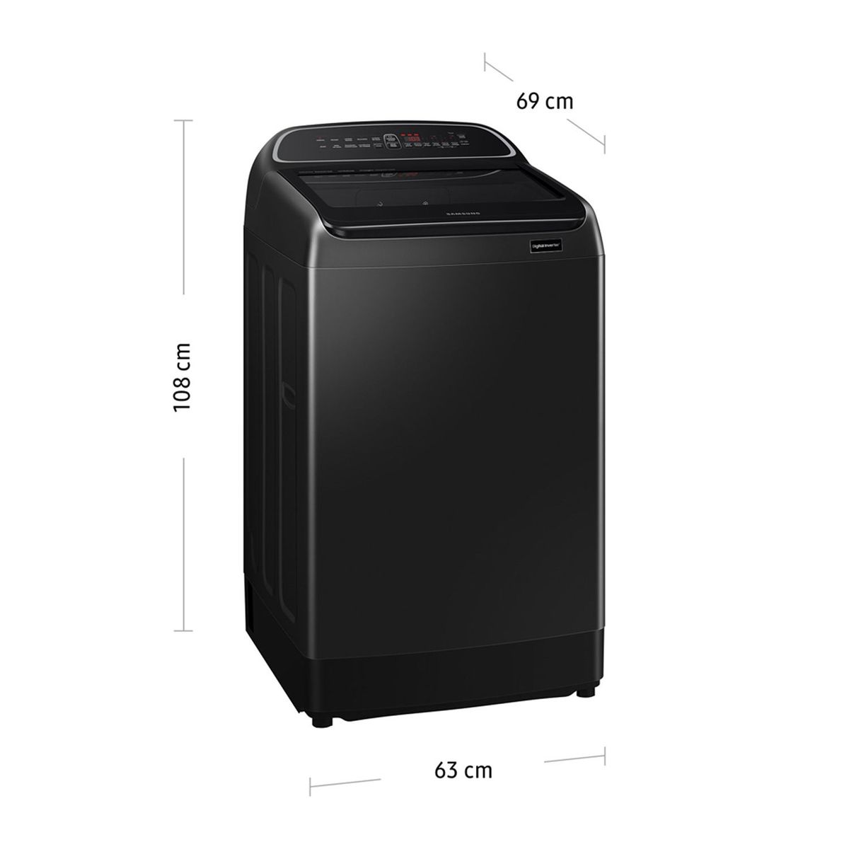 SAMSUNG - Lavadora Digital Inverter 16kg
