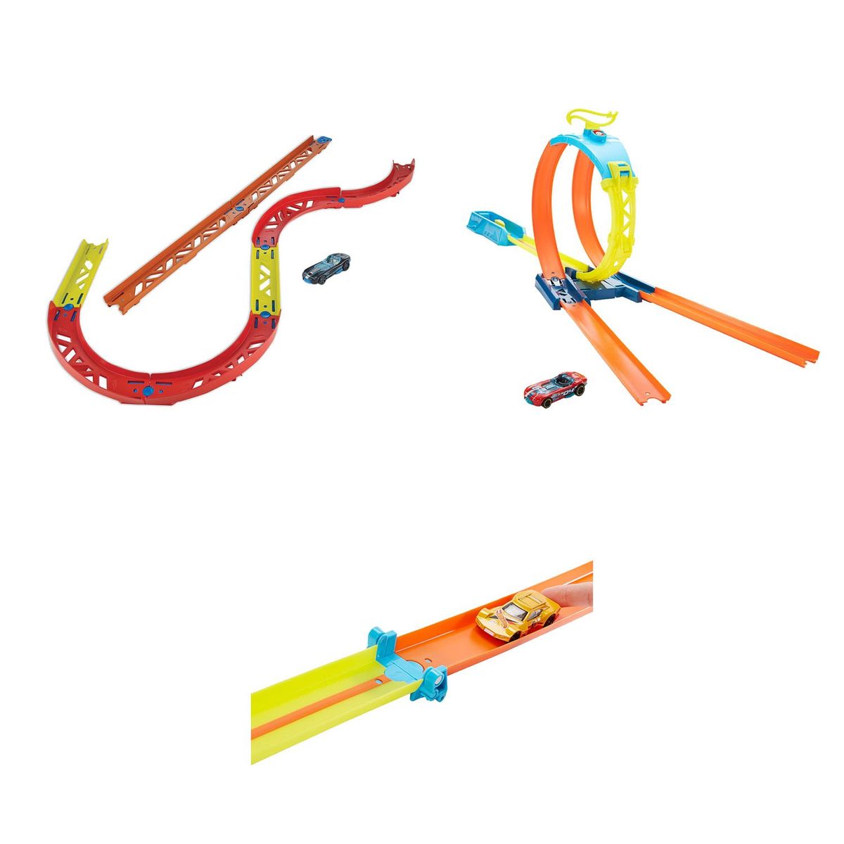 BARBIE - Pista de Carros Hot Wheels Track Builder Componentes Surtido