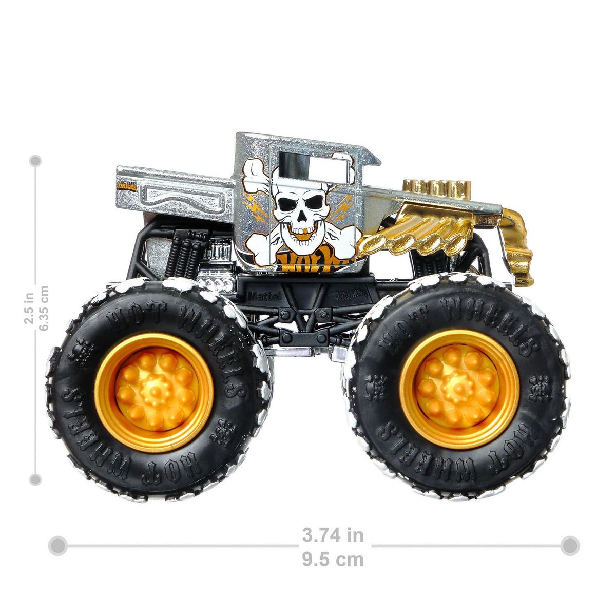 HOT WHEELS - Vehículo Hot Wheels Monster Truck 1:64