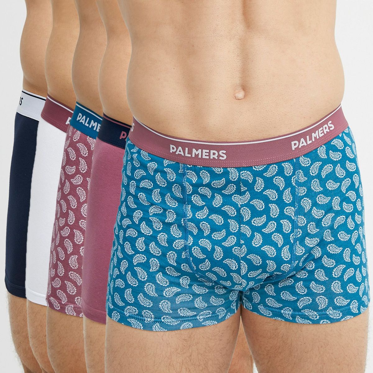 PALMERS - Pack x5 Boxer Largo Algodón