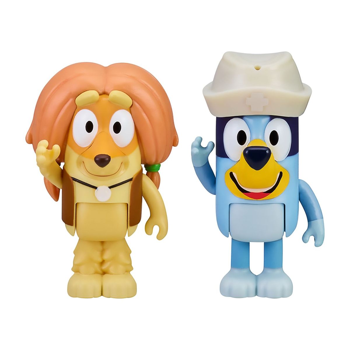 BLUEY - Set de Muñecos Pack x2 Bluey