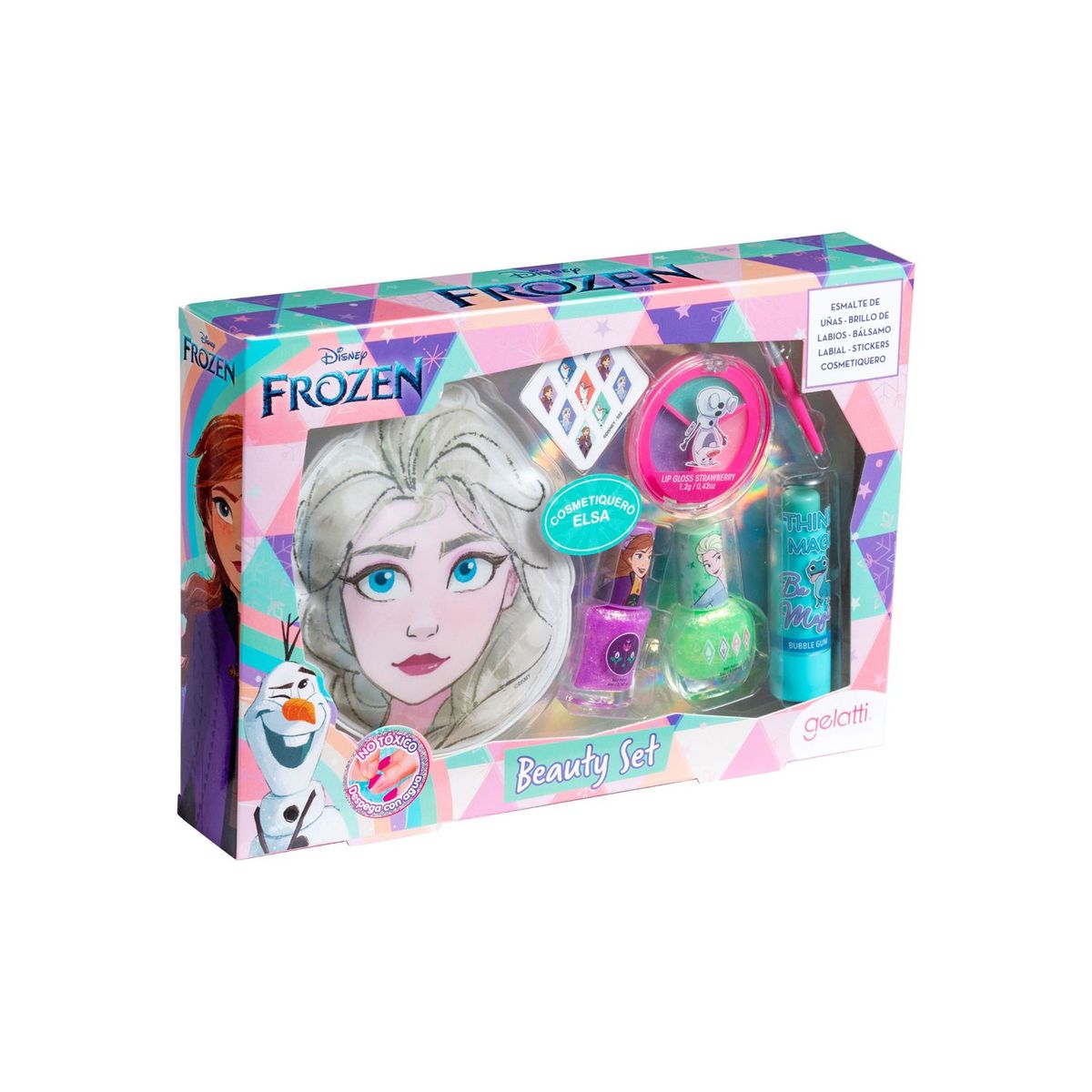GELATTI - Maquillaje para Niñas Estuche Beauty Set Mediano Frozen