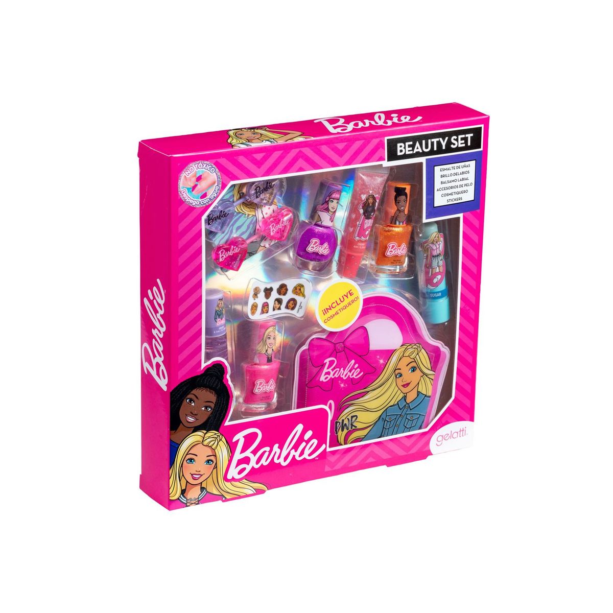 GELATTI - Maquillaje para Niñas Estuche Beauty Set Grande Barbie