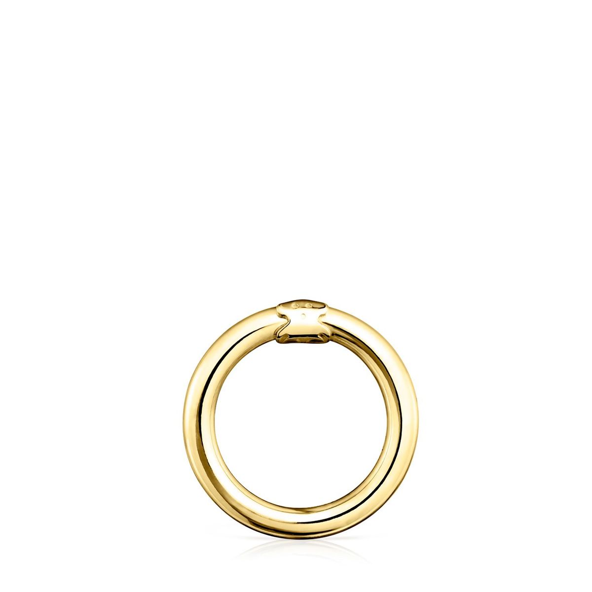 TOUS - Anilla Mediana De Plata Vermeil