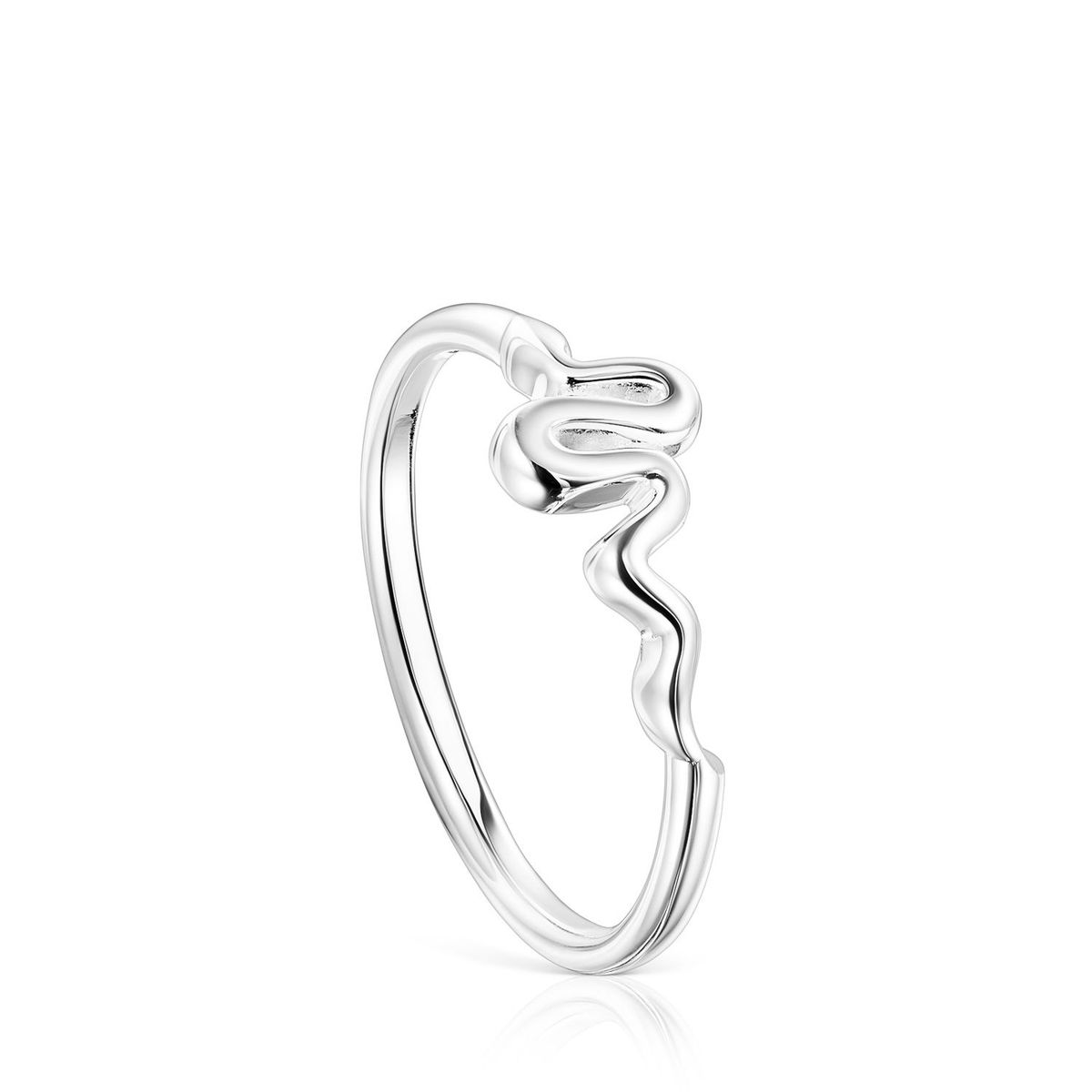 TOUS - Anillos Mujer Tous serpiente de plata