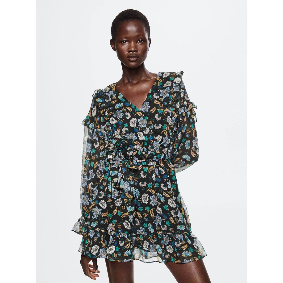 MANGO - Vestido Corto Mujer Mango