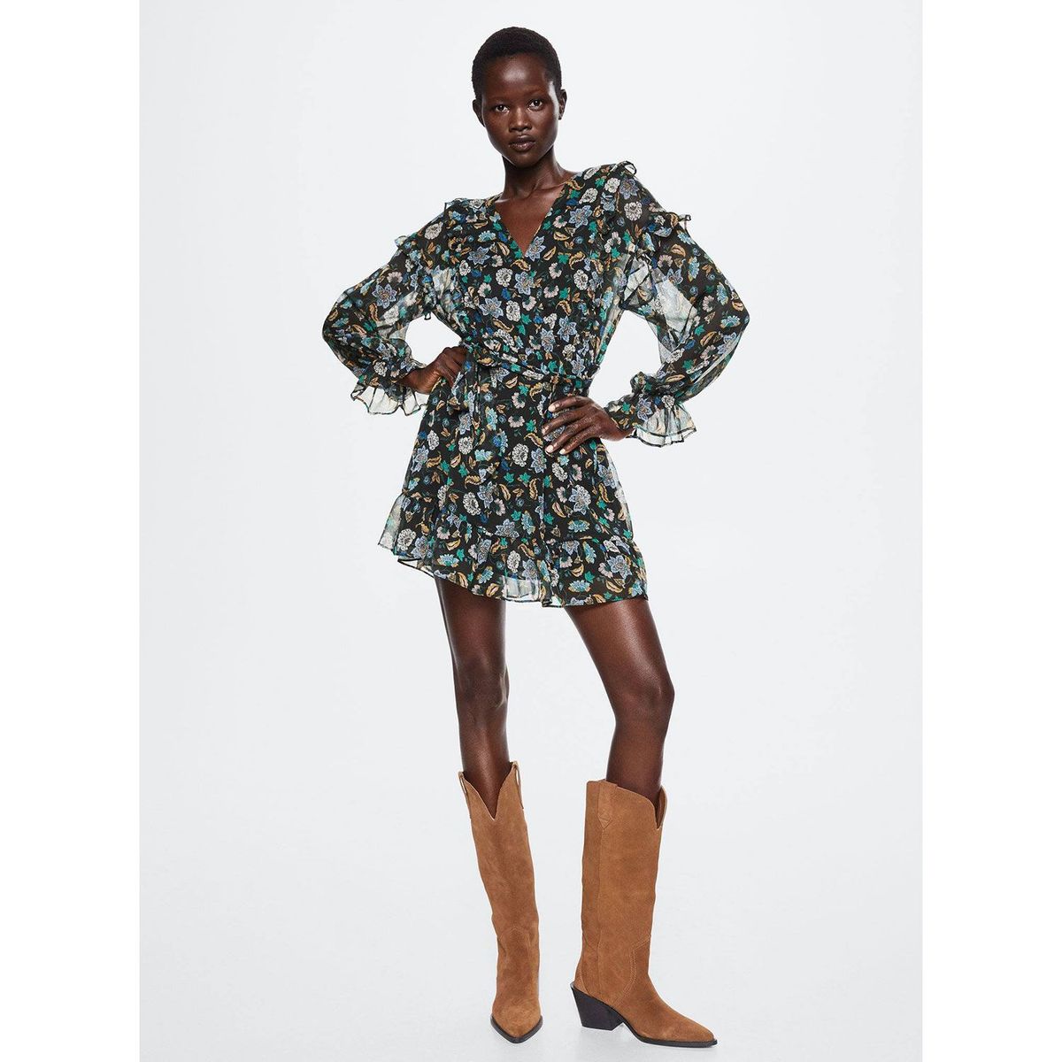 MANGO - Vestido Corto Mujer Mango