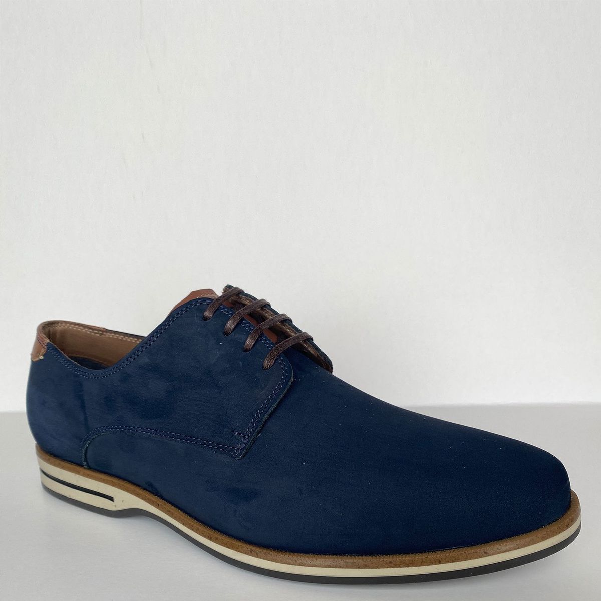 DAUSS - Zapatos Casuales Pasador Hombre Dauss Cuero Azul Azul