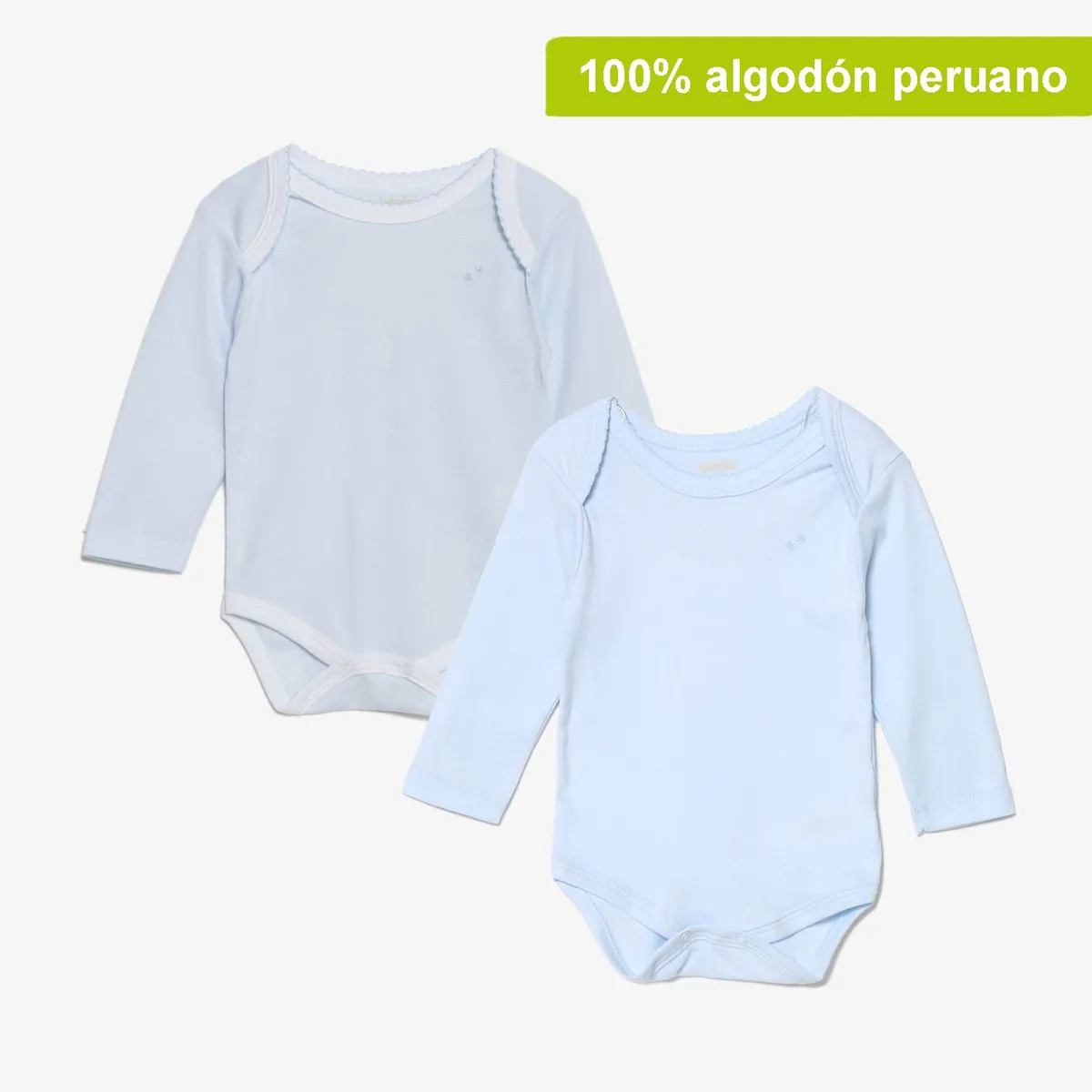 YAMP - Body Bebé niño Pack x2 Algodón Yamp