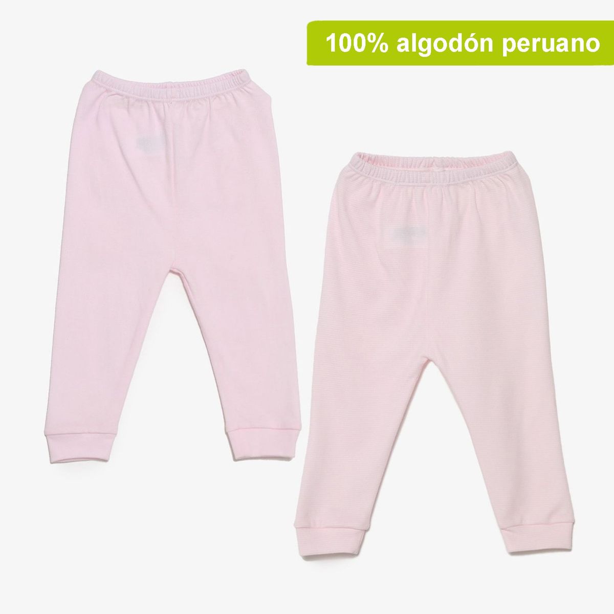 YAMP - Pantalón Bebé Niña Pack X2 Algodón Yamp