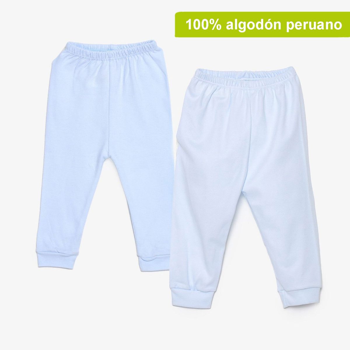 YAMP - Pantalón Bebé Niño Pack X2 Algodón Yamp