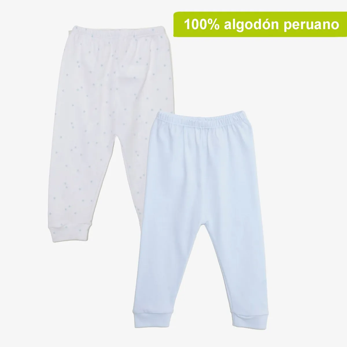 YAMP - Pantalón Bebé Niño Pack X2 Algodón Yamp