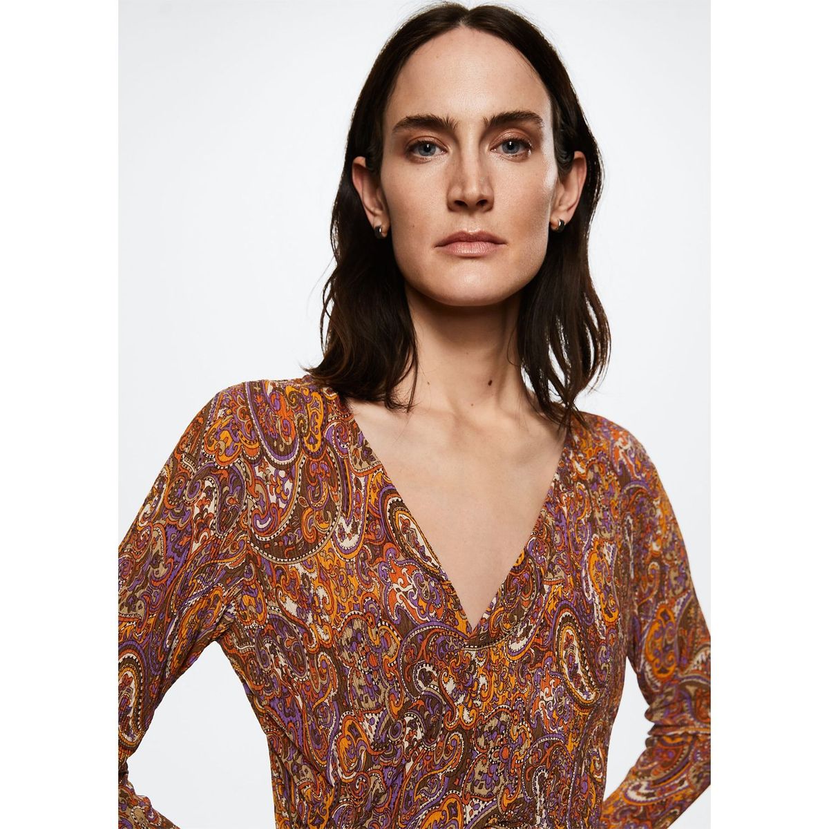 MANGO - Vestido Largo Mujer Mango