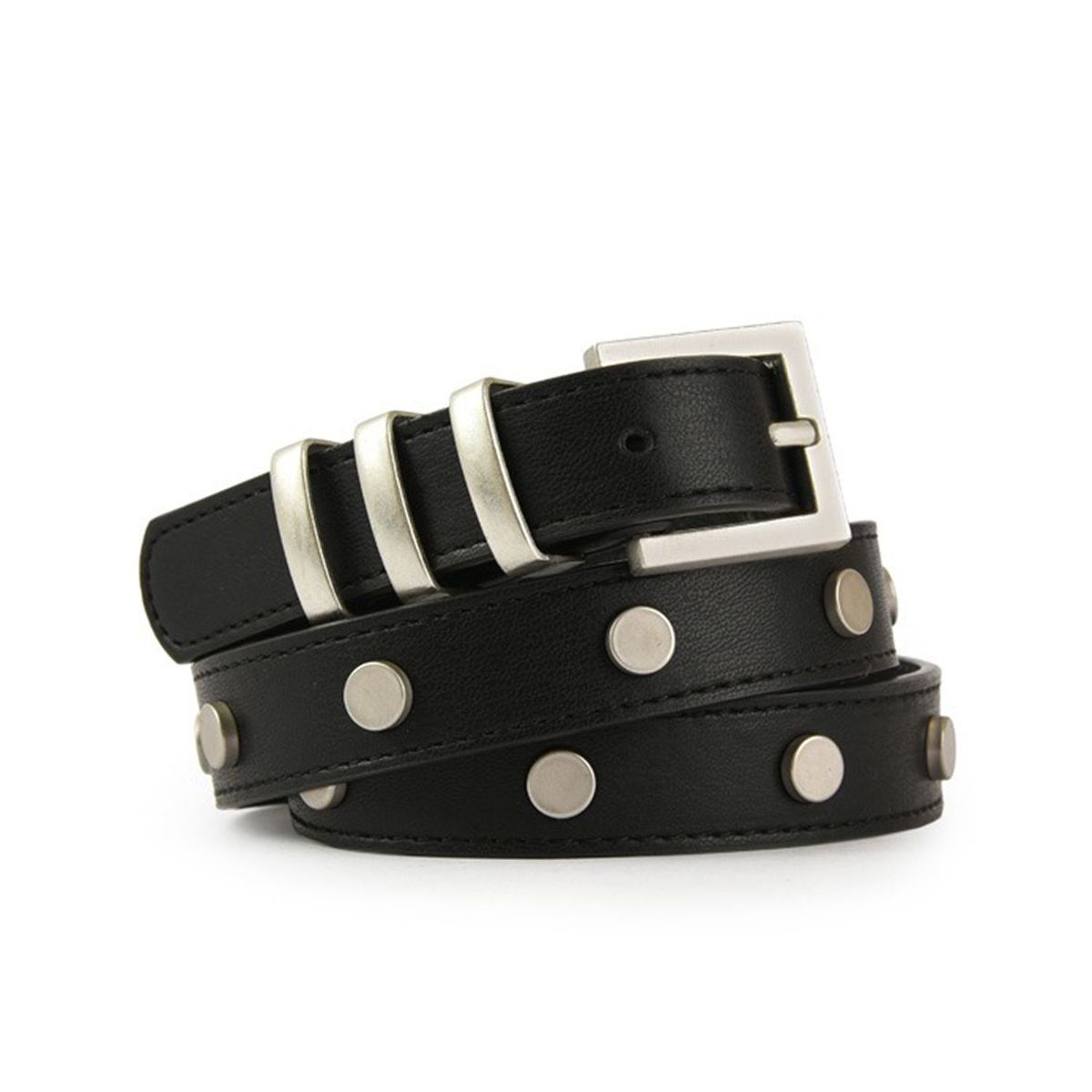 AMPHORA - Cinturon Santoria Negro Amphora