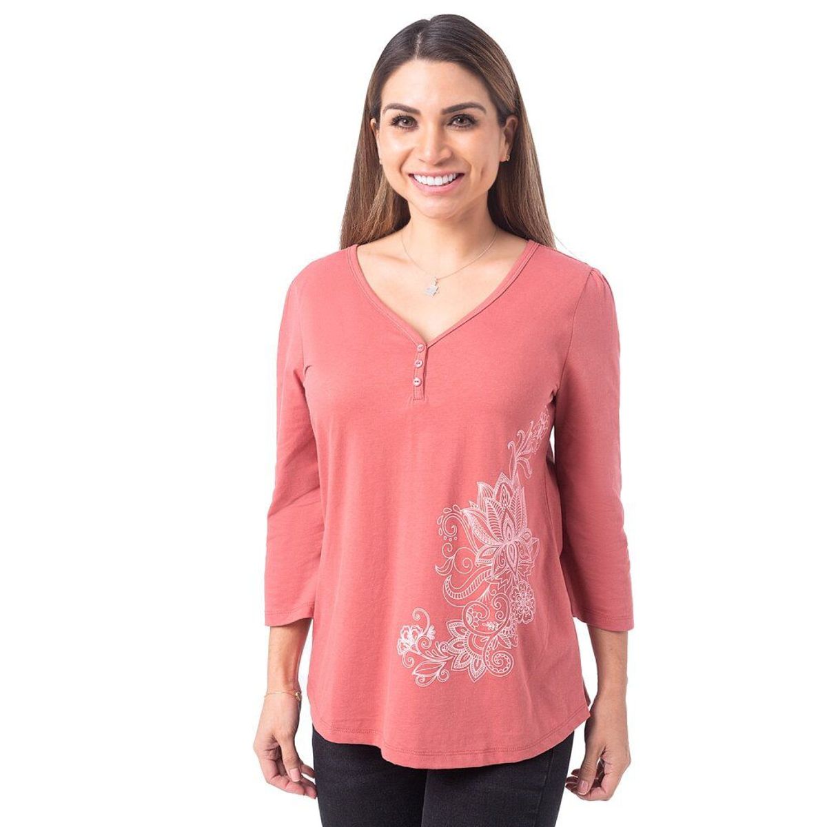 PIONIER - Polo Jersey Manga 3/4 Mujer