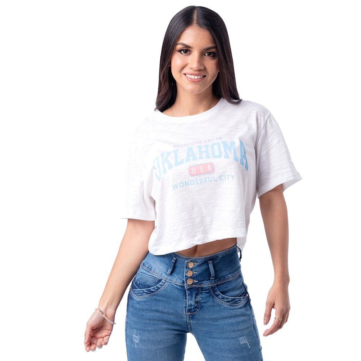 PIONIER - Cropp Jersey Manga Corta Mujer