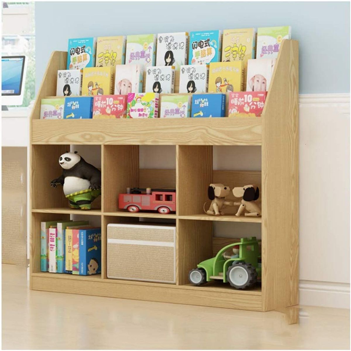 MUEBLES GAUDI - Estante Librero Vol Haya