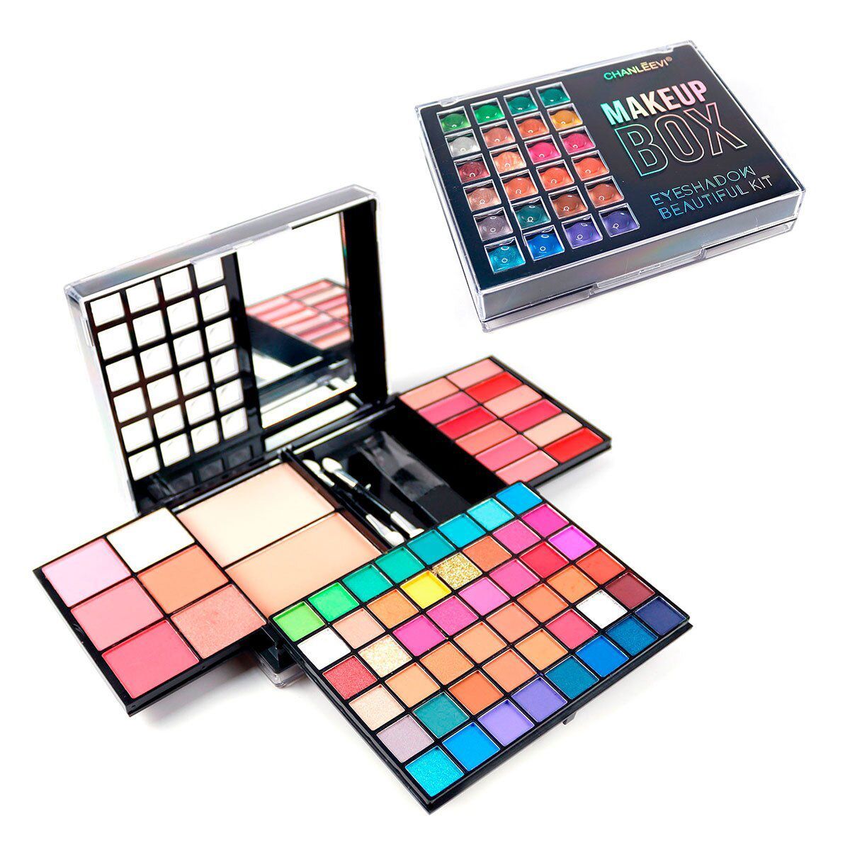 GENERICO - Mini Set Completo Makeup Box Portátil