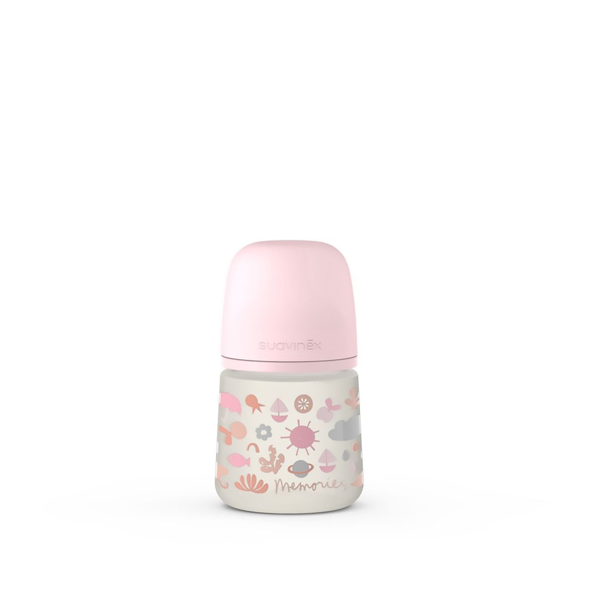 SUAVINEX - Biberón Anticólico Memories Flujo Lento (S) 150 Ml 5 Oz