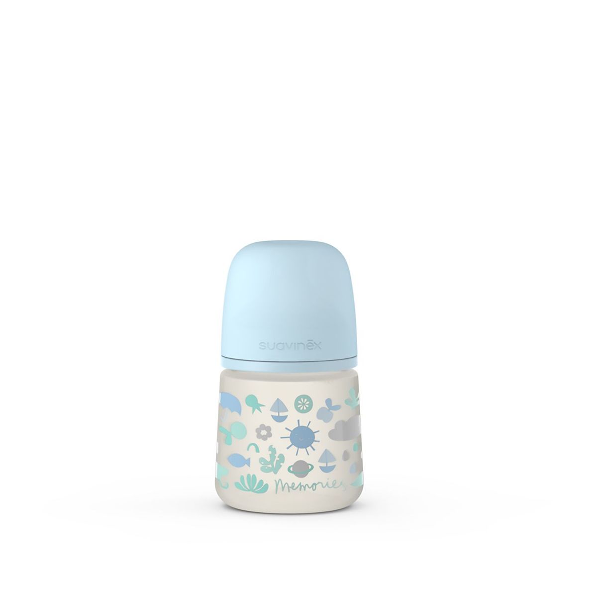 SUAVINEX - Biberón Anticólico Memories Flujo Lento (S) 150 Ml 5 Oz