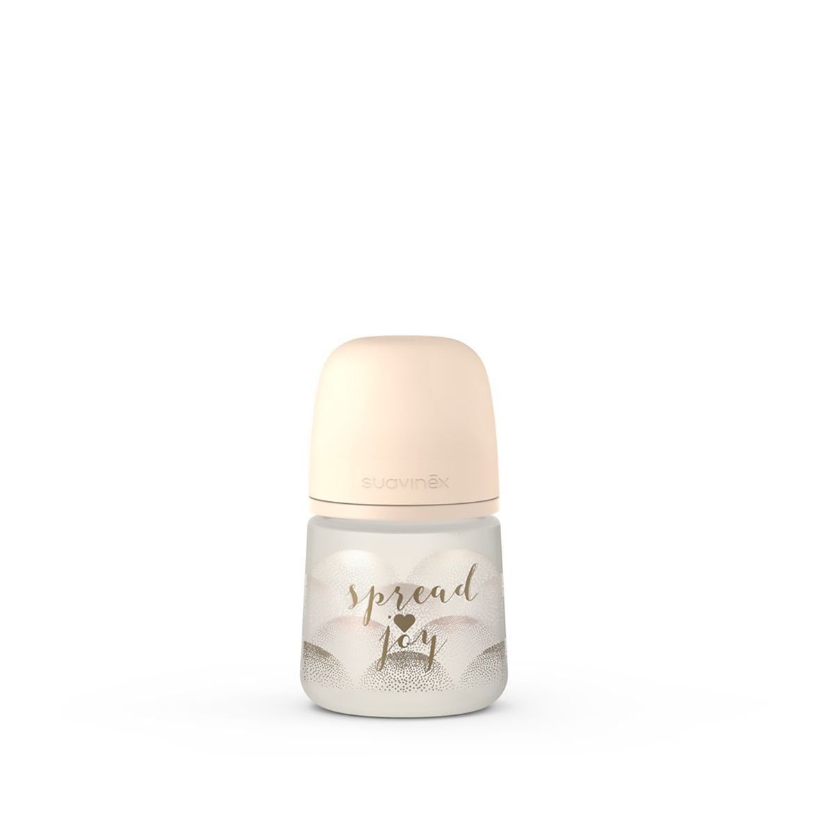 SUAVINEX - Biberón Anticólico Sx Pro Joy Heart Flujo Lento (S) 150 Ml