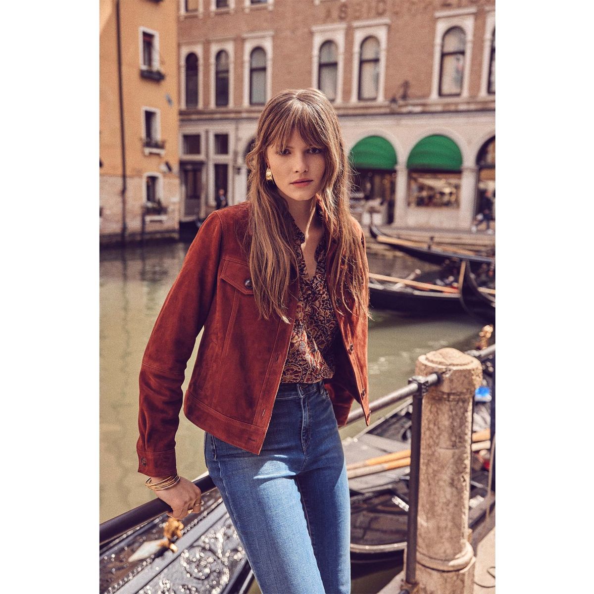 MAISON 123 - Casaca Cuero Mujer Maison 1.2.3