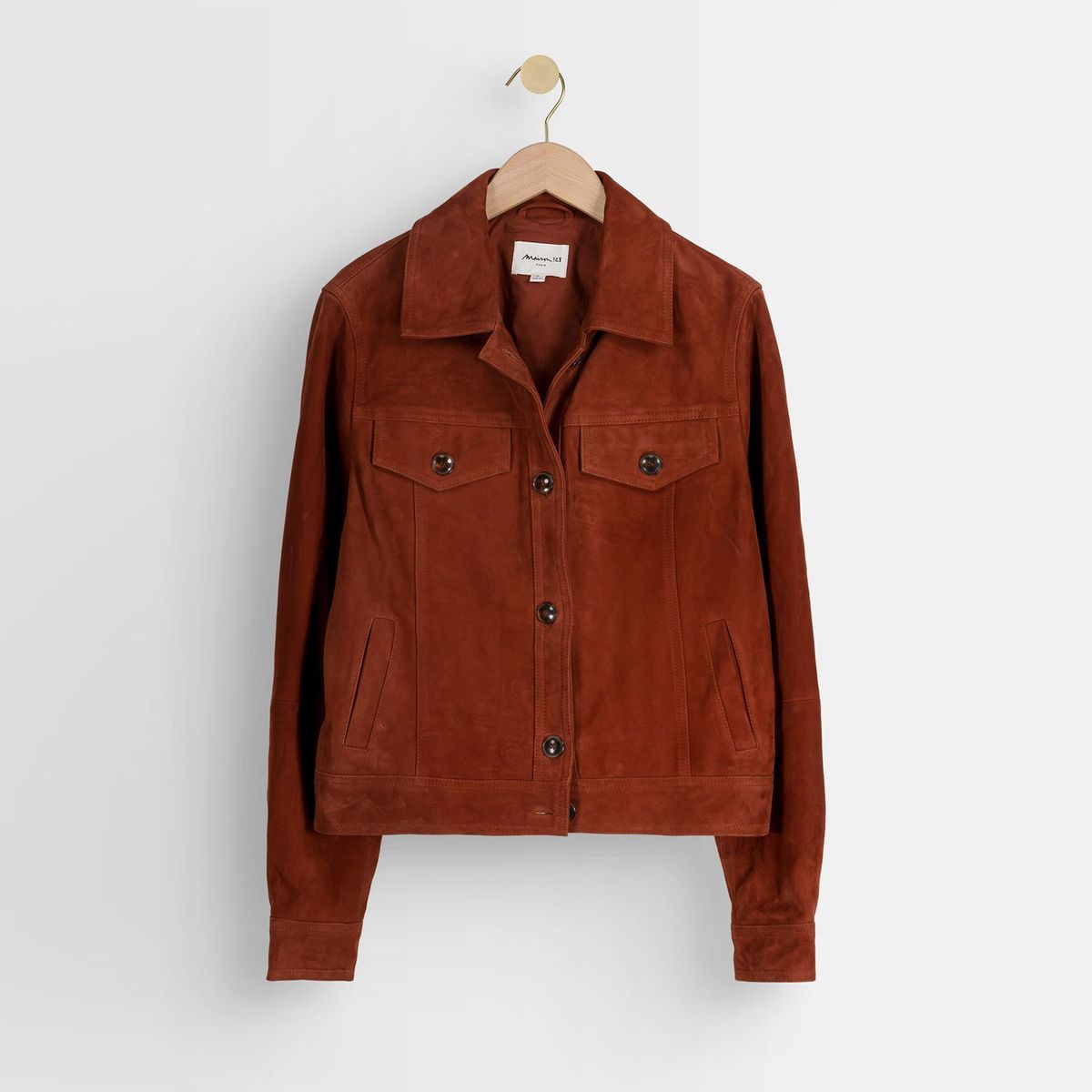 MAISON 123 - Casaca Cuero Mujer Maison 1.2.3