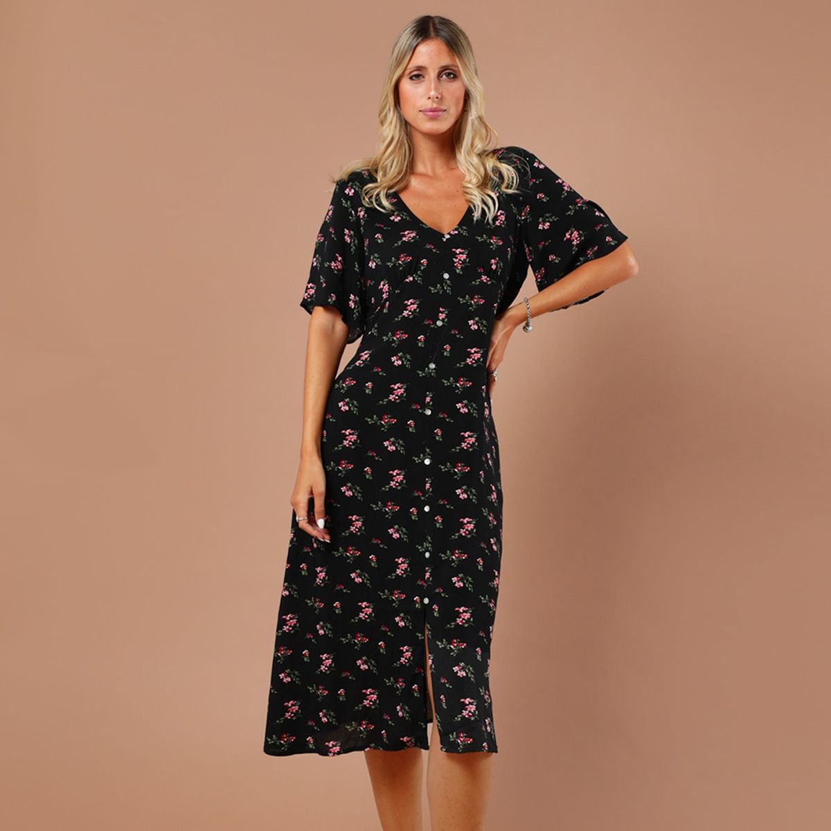 NEWPORT - Vestido Midi Mujer Newport