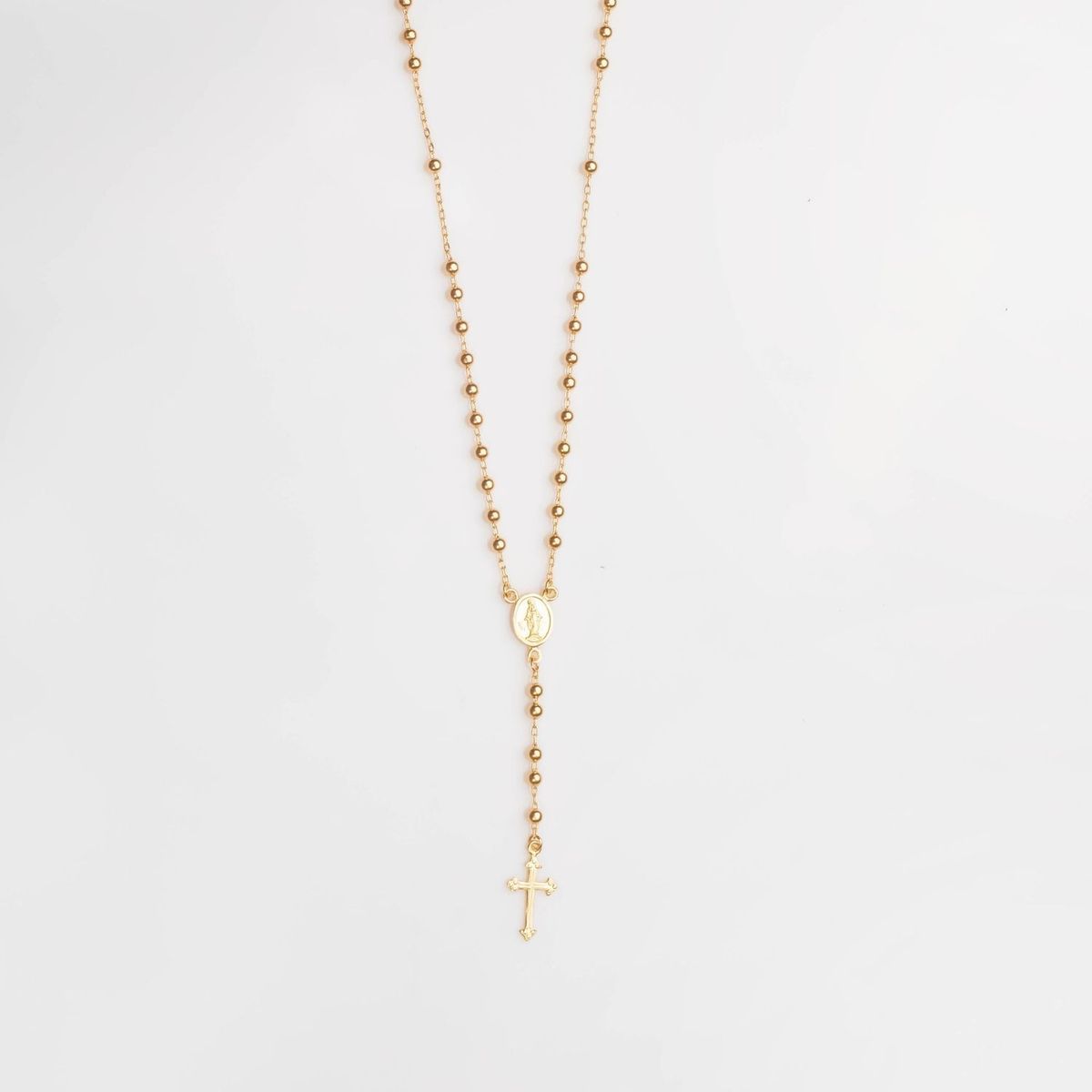 ADRIA - Adria Collar Rosario Plata En Oro Mujer