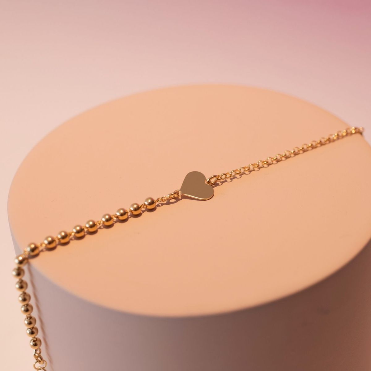 ADRIA - Pulsera Moira Plata En Amarillo Mujer