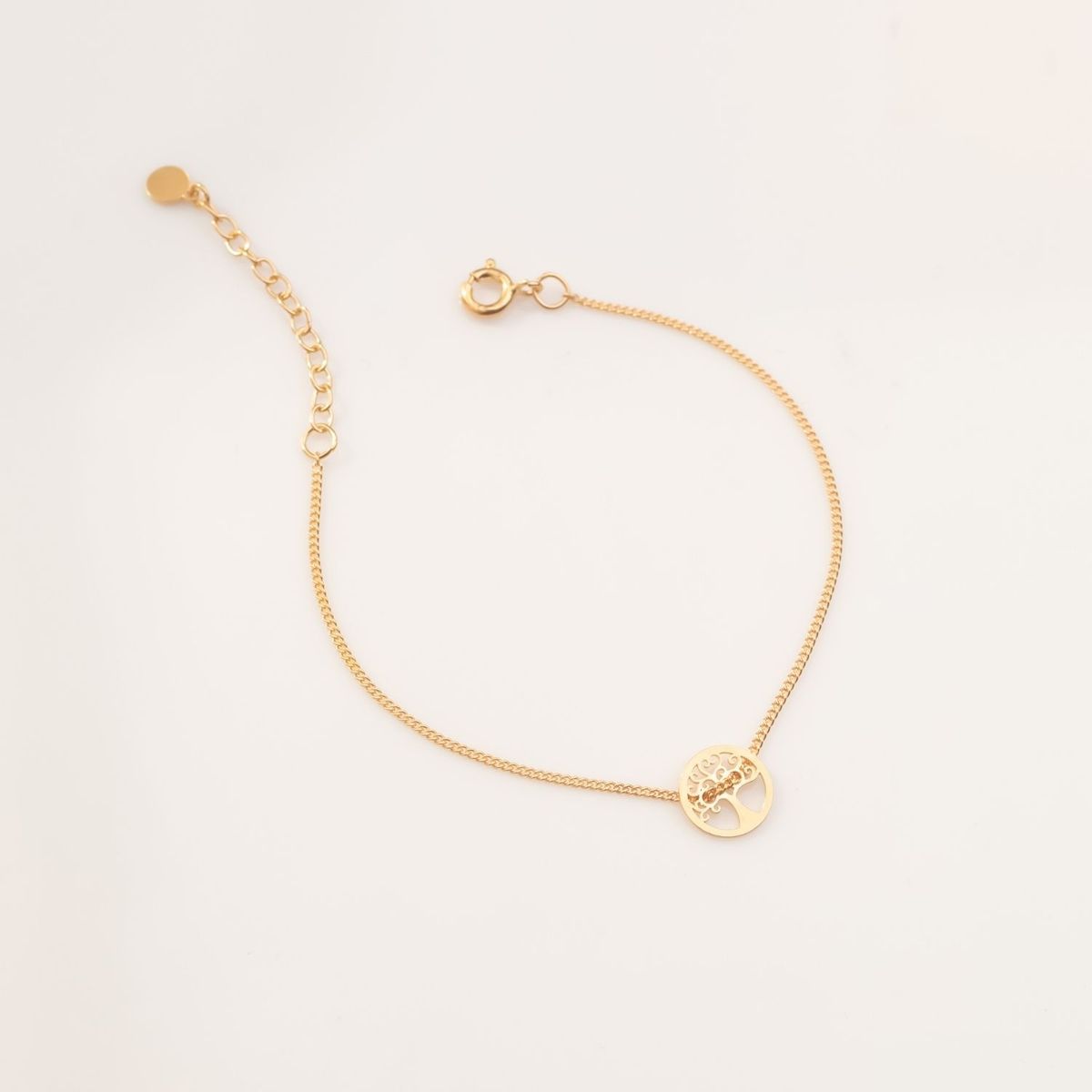 ADRIA - Pulsera Violetta Plata En Oro Amari Mujer