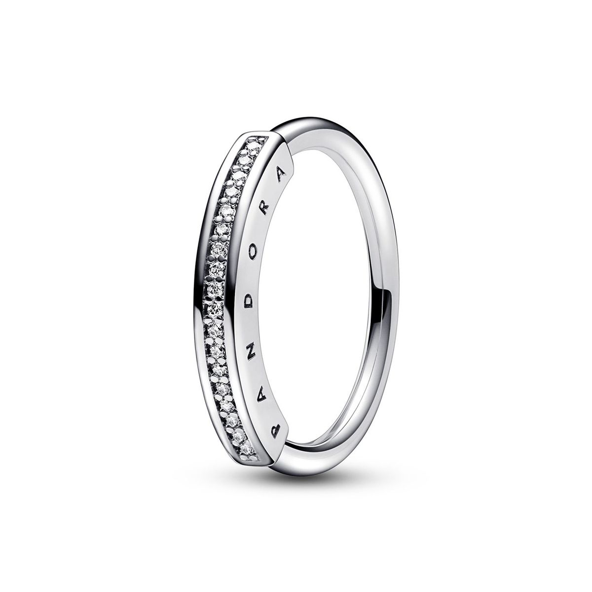 PANDORA - Anillo I-D pave Pandora Signature Mujer Pandora