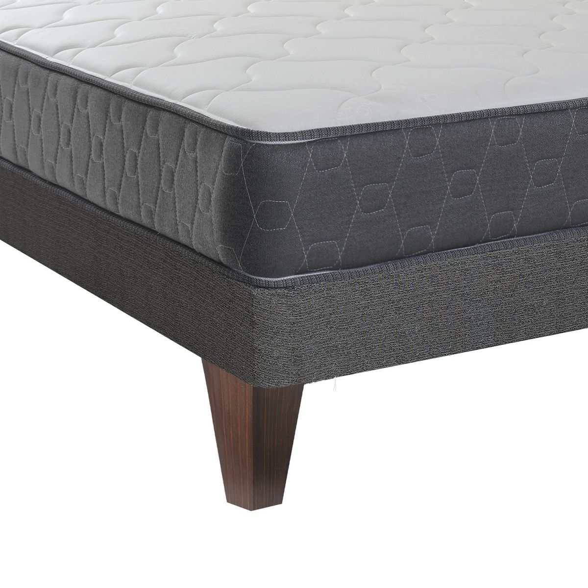 DROM - Cama Europea Resten 2Plz + Sofa Cama + 2 Almohadas y Protector