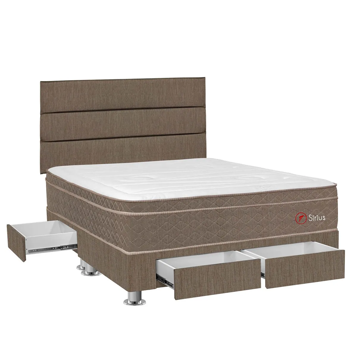 FORLI - Dormitorio con Cajones Sirius Superior Queen