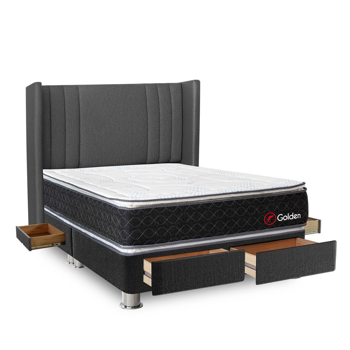 FORLI - Dormitorio con Cajones Golden King