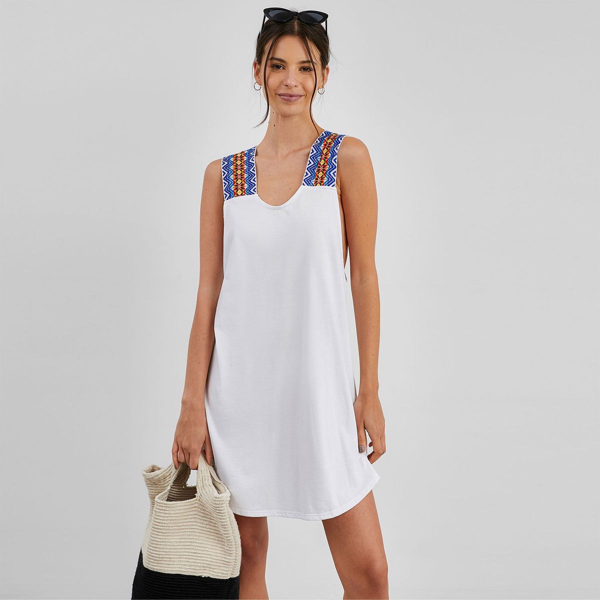 PERMUTA - Salidas de baño vestido Mujer Permuta Simona Corto