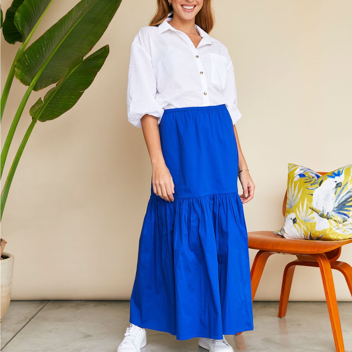 BLACK CHA CHA - Falda Larga Mujer Black Cha Cha