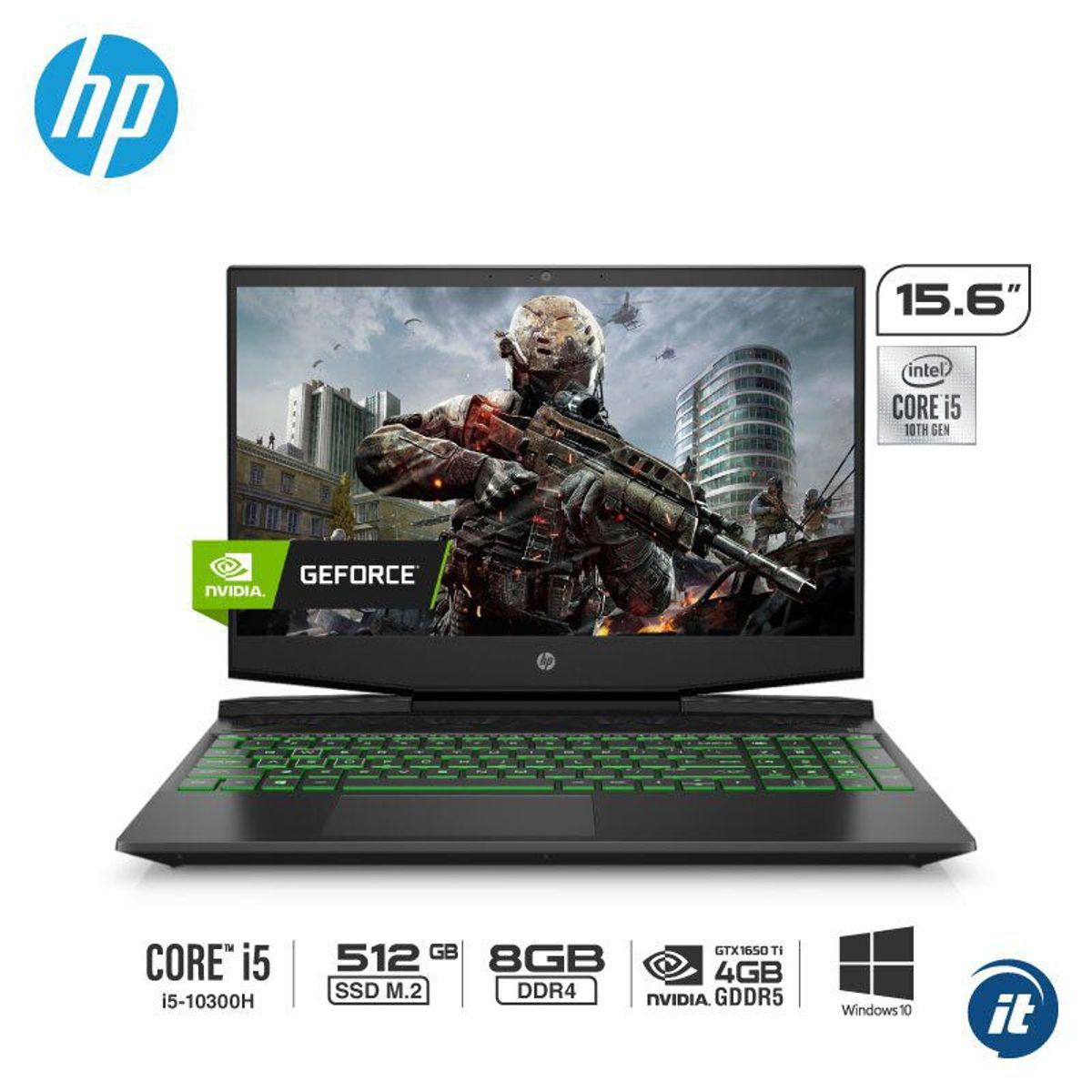 HP - Laptop HP Pavilion Gaming 15-Dk1043La